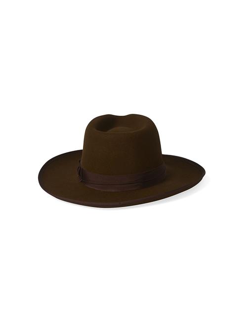 Se Brixton Reno Fedora Brixton Brown ved Booztlet