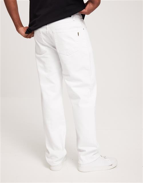 Woodbird WBLeroy White Jeans Loose fit jeans White