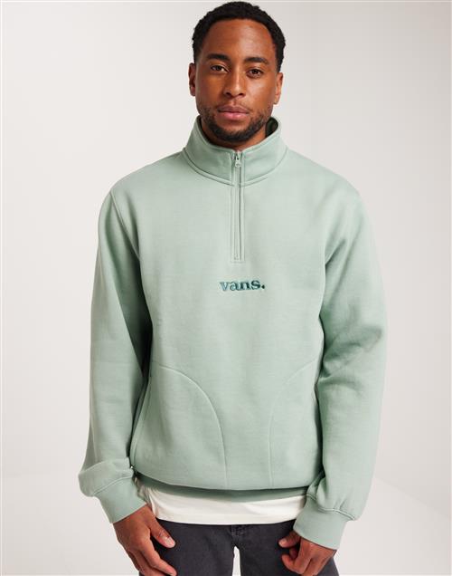 VANS Lowered Qzip Sweatshirts Green