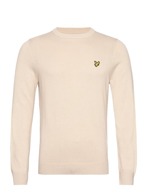 Lyle & Scott Cotton Crew Neck Jumper Lyle & Scott Beige