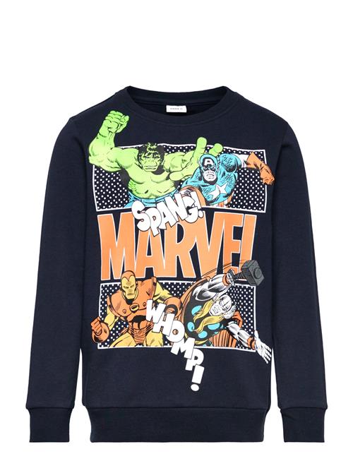 name it Nkmfinnegan Marvel Sweat Unb Mar Name It Navy