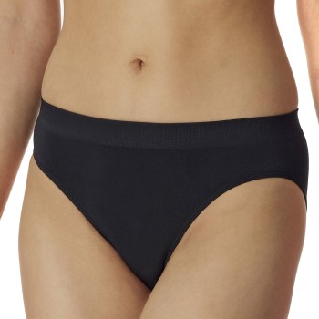 Schiesser Trusser Seamless Rio Slip Sort polyamid Medium Dame