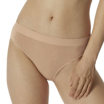 Schiesser Trusser Seamless Rio Slip Beige polyamid Medium Dame