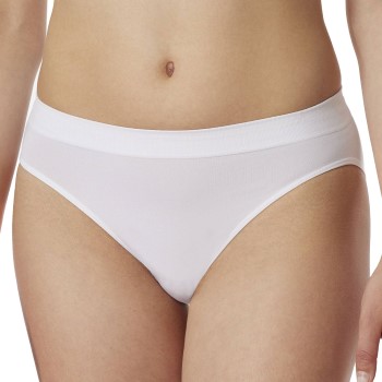 Schiesser Trusser Seamless Rio Slip Hvid polyamid Medium Dame