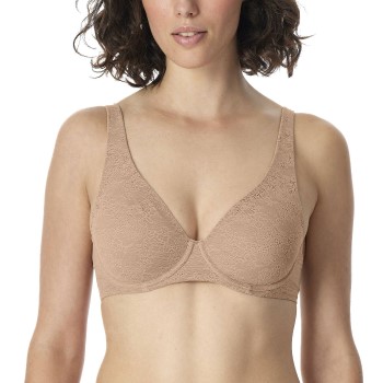 Schiesser Bh Spacer Wired Bra Beige polyamid B 85 Dame