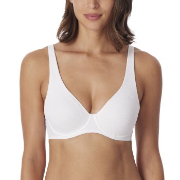 Schiesser Bh Spacer Wired Bra Hvid polyamid B 90 Dame