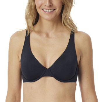 Schiesser Bh Underwired Bra Sort E 75 Dame