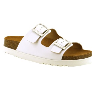 Se Scholl Malerra Sandals Hvid Str 37 ved Timarco