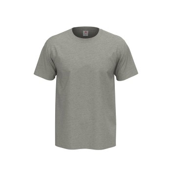 Stedman 4P Comfort Men T-shirt Lysegrå bomuld Medium Herre