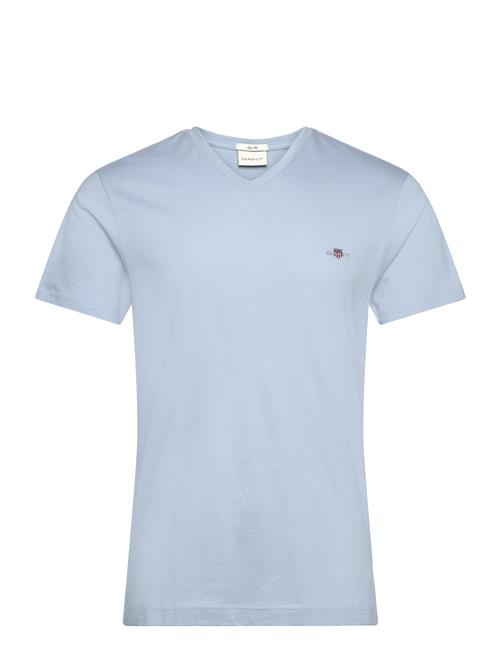 GANT Slim Shield V-Neck T-Shirt GANT Blue