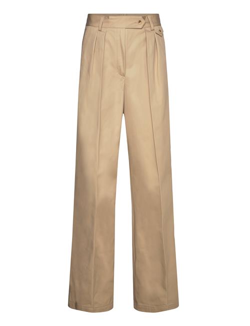 Se Andiata Gytta C Trousers Andiata Beige ved Booztlet