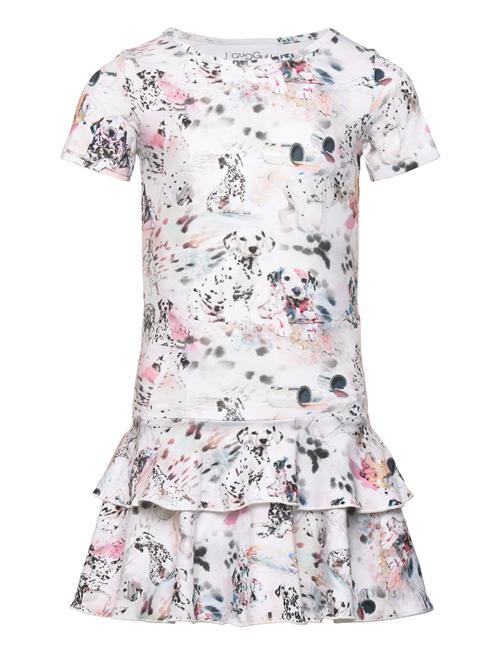 Gugguu Print Frilla T-Shirt Dress Gugguu Patterned