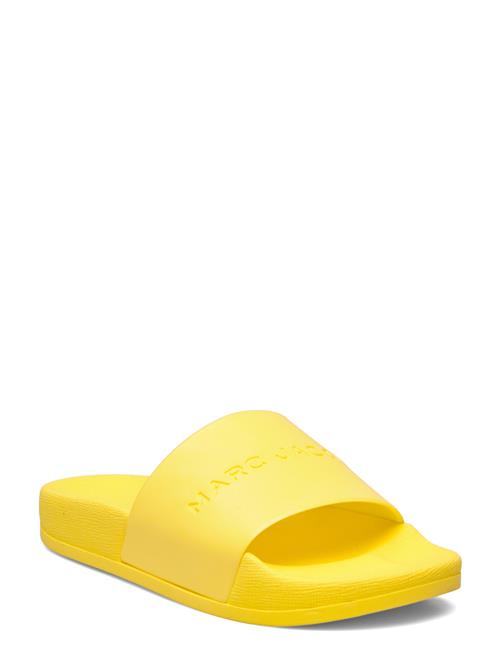 Little Marc Jacobs Aqua Slides Little Marc Jacobs Yellow