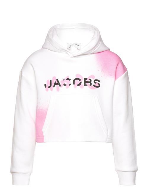 Se Little Marc Jacobs Hooded Sweatshirt Little Marc Jacobs White ved Booztlet