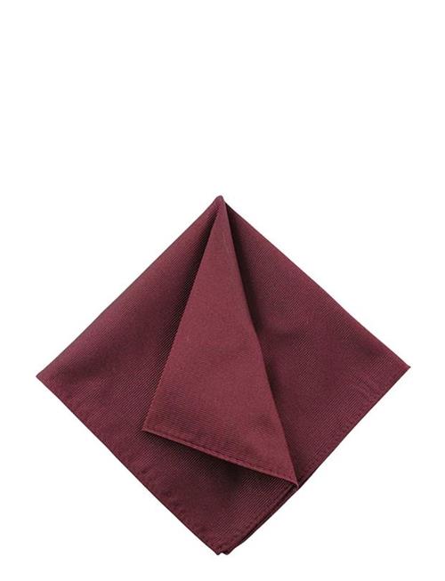 Portia 1924 Solid Silk Pocket Square Portia 1924 Burgundy