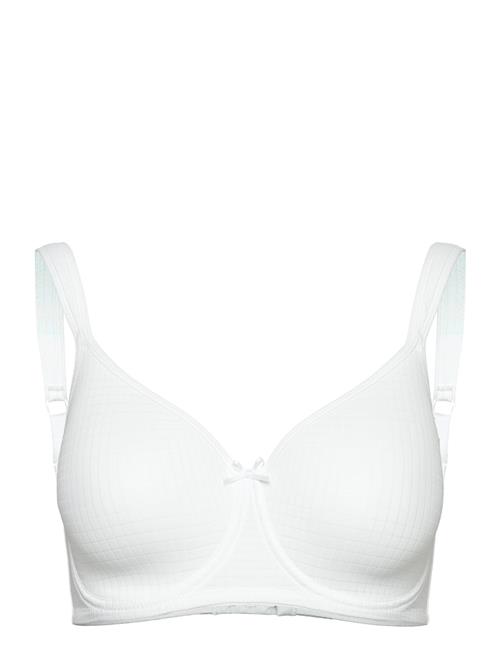 Se Swegmark Smooth Line Padded Wired Bra White Swegmark White ved Booztlet