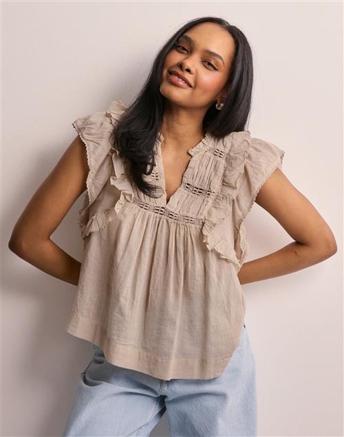 Neo Noir - Beige - Jayla S Voile Top