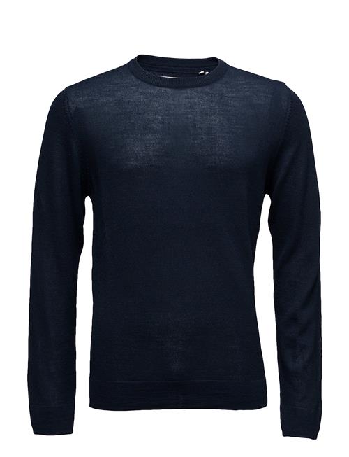 Merino Knit O-Neckmerino Knit O-Neck Lindbergh Navy