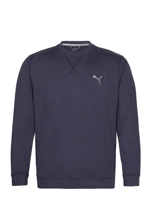 PUMA Golf Cloudspun Heather Crewneck PUMA Golf Navy