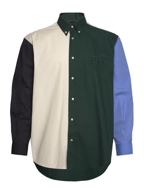 Blocking Solid Shirt Tommy Hilfiger Green