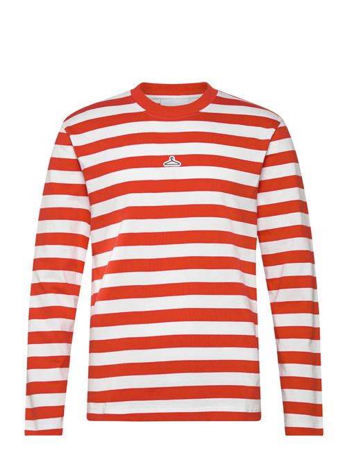 HOLZWEILER M. Hanger Striped Longsleeve HOLZWEILER Red