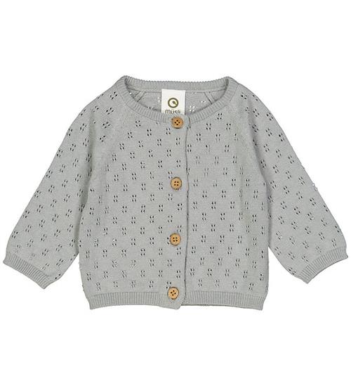 MÃ¼sli Cardigan - Strik - Pointelle - Jasmin Blue