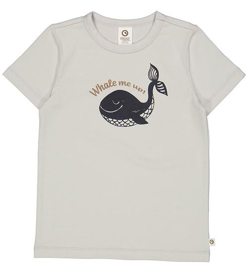 MÃ¼sli MÃ¼sli T-shirt - Whale - Soft Blue