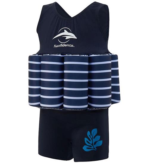 Se Konfidence Konfidence SvÃ¸mmedragt - UV40+ - Navy Blue/Breton ved KidsWorld