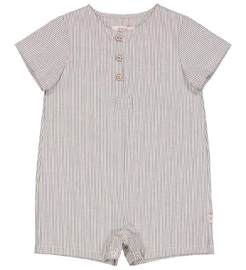 Se Wheat Wheat Sommerdragt - Niller - Classic Blue Stripe ved KidsWorld