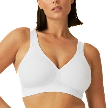 NATURANA Bh Athleisure Soft Bra Hvid bomuld B 90 Dame