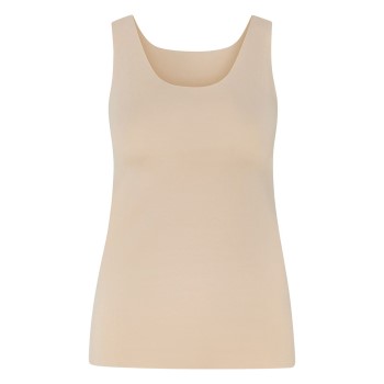 NATURANA Naturana Clean Cut Tank Top Beige 38 Dame