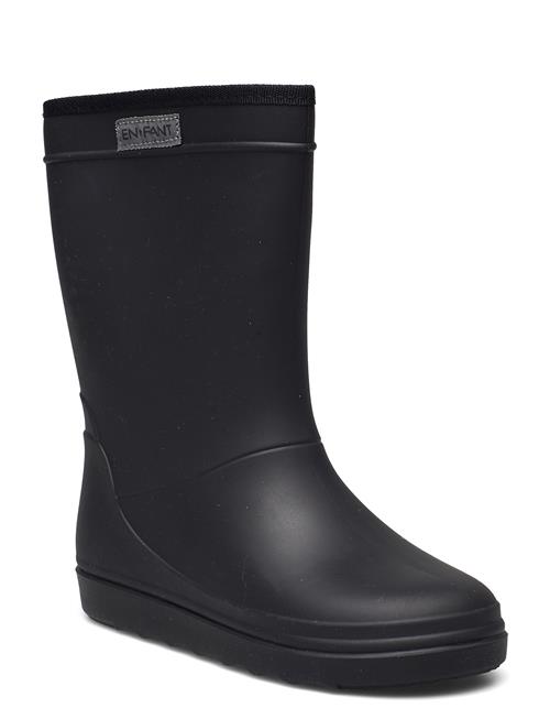 En Fant Rain Boots Solid En Fant Black