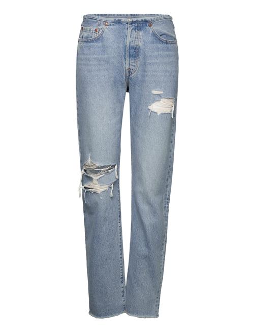 Se LEVI´S Women 501 Jeans Mini Waist Z8081 Lig LEVI´S Women Blue ved Booztlet