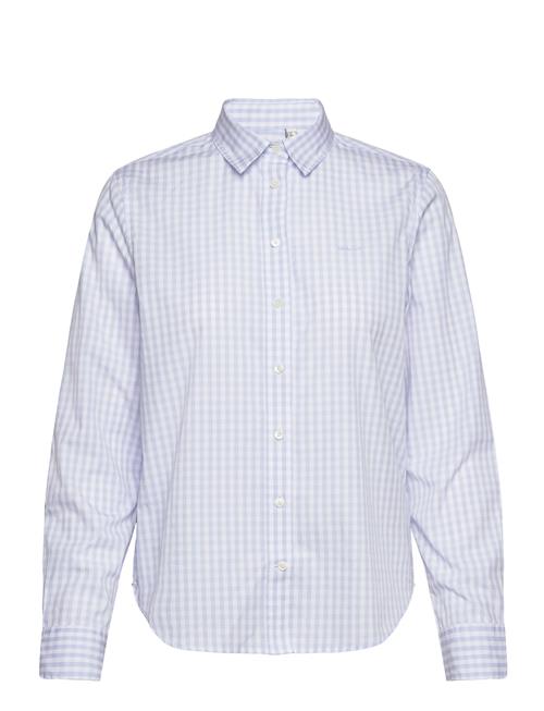 GANT Reg Poplin Gingham Shirt GANT Blue