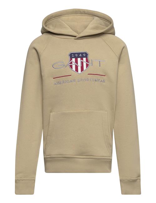 GANT Archive Shield Hoodie GANT Beige