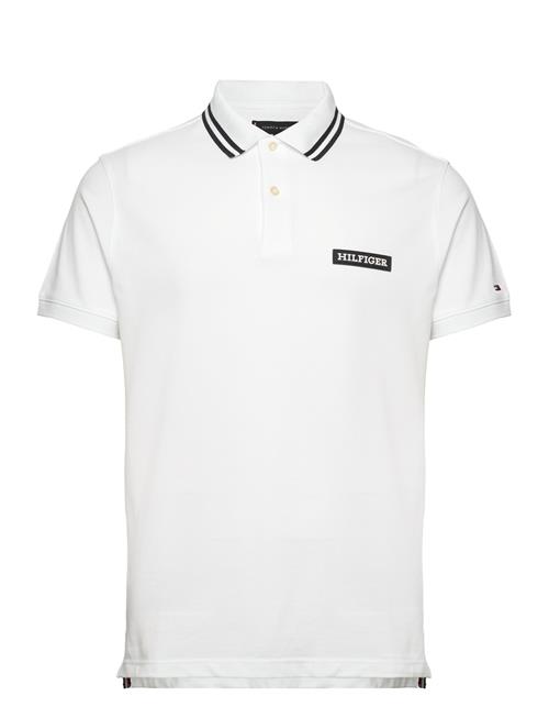 Tommy Hilfiger Monotype Badge Reg Polo Tommy Hilfiger White