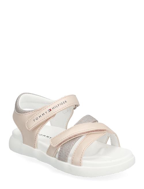 Se Tommy Hilfiger Velcro Sandal Tommy Hilfiger Patterned ved Booztlet