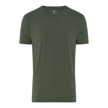 Se JBS of Denmark Bamboo Blend O-neck T-shirt Grøn Large Herre ved Timarco