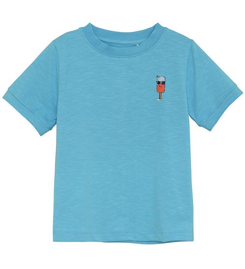 Minymo Minymo T-shirt - Bonnie Blue m. Is