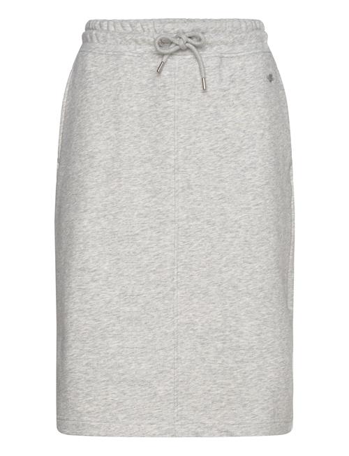 GANT Rel Midi Shield Skirt GANT Grey