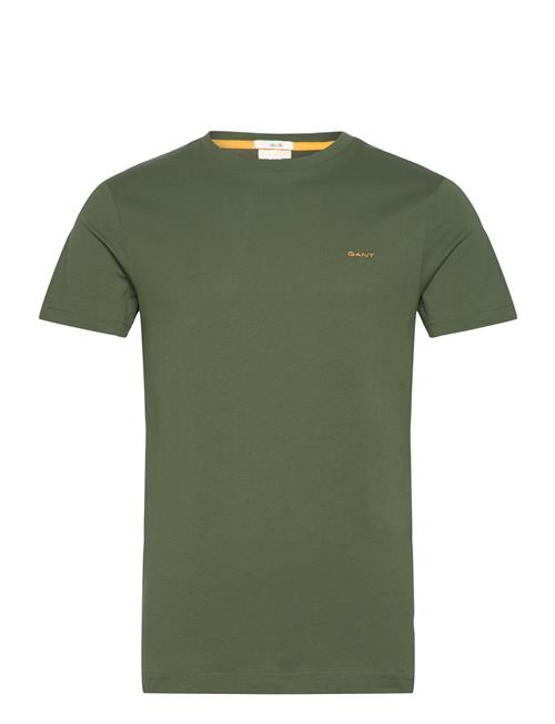 GANT Contrast Logo Ss T-Shirt GANT Green