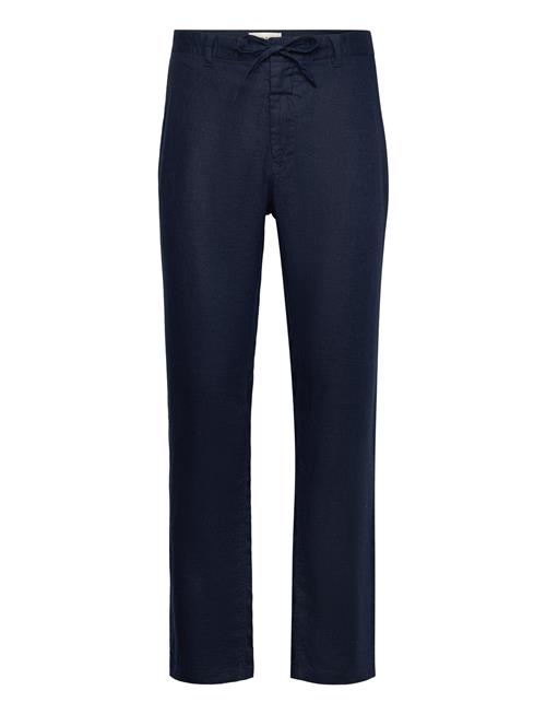 Relaxed Linen Ds Pants GANT Blue