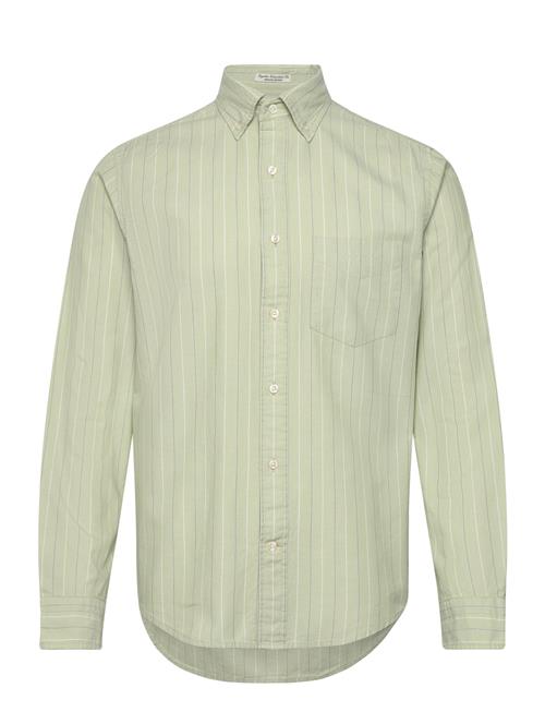 GANT Reg Archive Oxford Stripe Shirt GANT Green