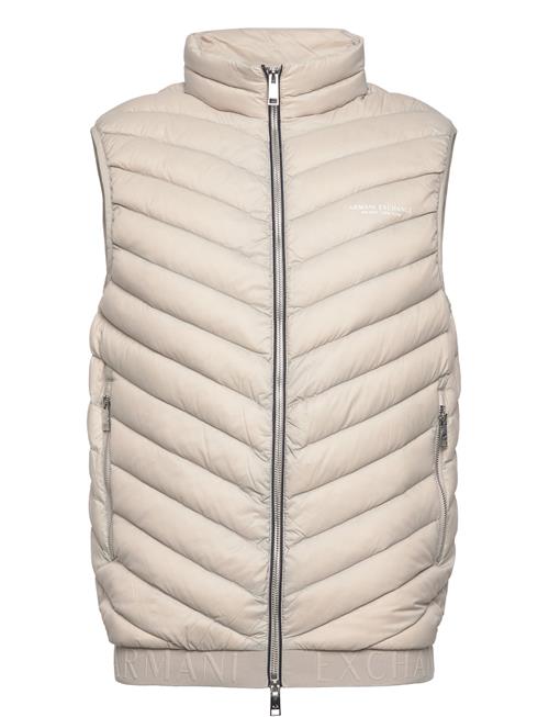 Se Armani Exchange Down Vest Armani Exchange Beige ved Booztlet