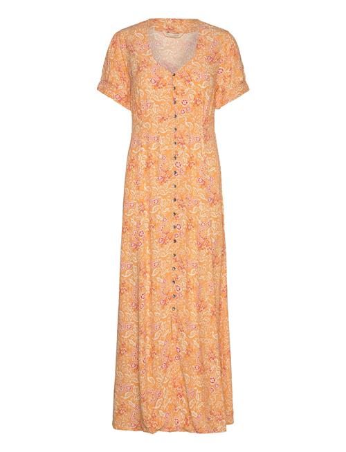 ODD MOLLY Judith Long Dress ODD MOLLY Orange