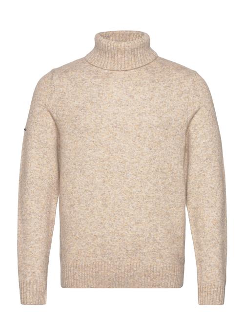 Superdry Brushed Roll Neck Jumper Superdry Beige