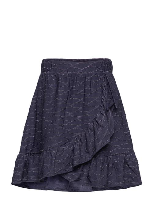 Kids Only Kogastra Glitter Fake Wrap Skirt Jrs Kids Only Navy