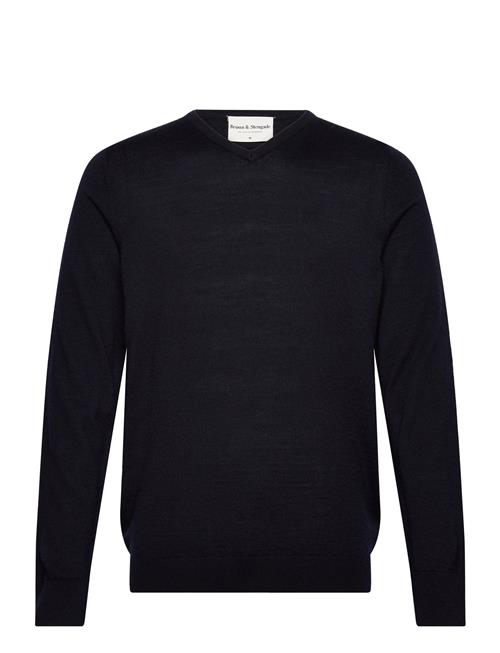 Se Bruun & Stengade Bs Jenkins Regular Fit Knitwear Bruun & Stengade Navy ved Booztlet