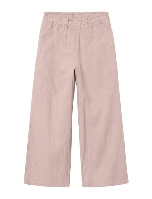 name it Nkffalinnen Wide Pant Noos Name It Pink