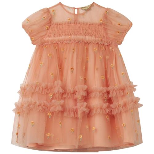 Stella McCartney Kids Broderet Kjole Lakserosa | Lyserød | 4 years